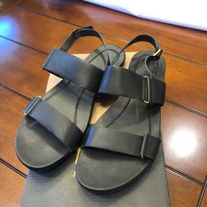 Teva black Avalina sandals size 10.5
